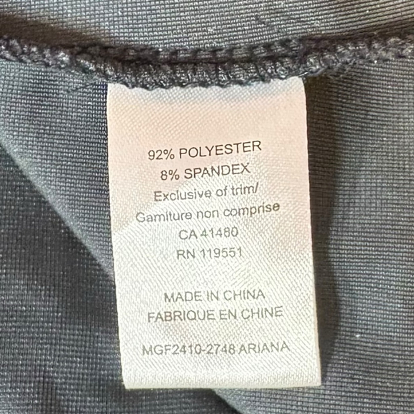 Gentle Fawn Velvet Scoop Neck Teal Blouse with Puff Sleeves, XL-1X - Picture 13 of 13